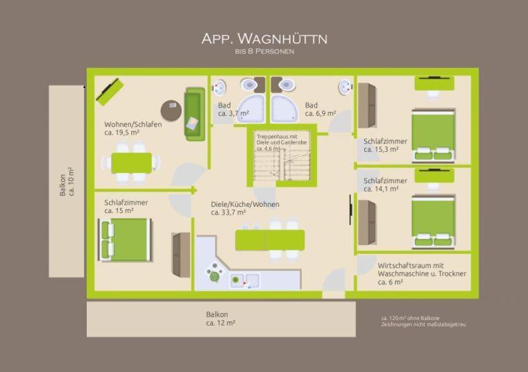 Goellner Hof Apartment Unterwössen Екстериор снимка